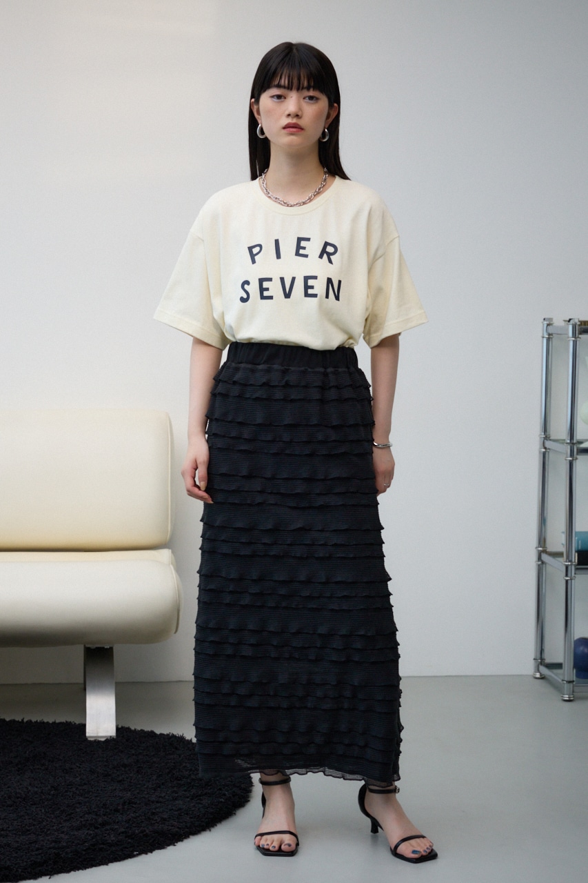 JM ロゴプリントTシャツ O/WHT FREE