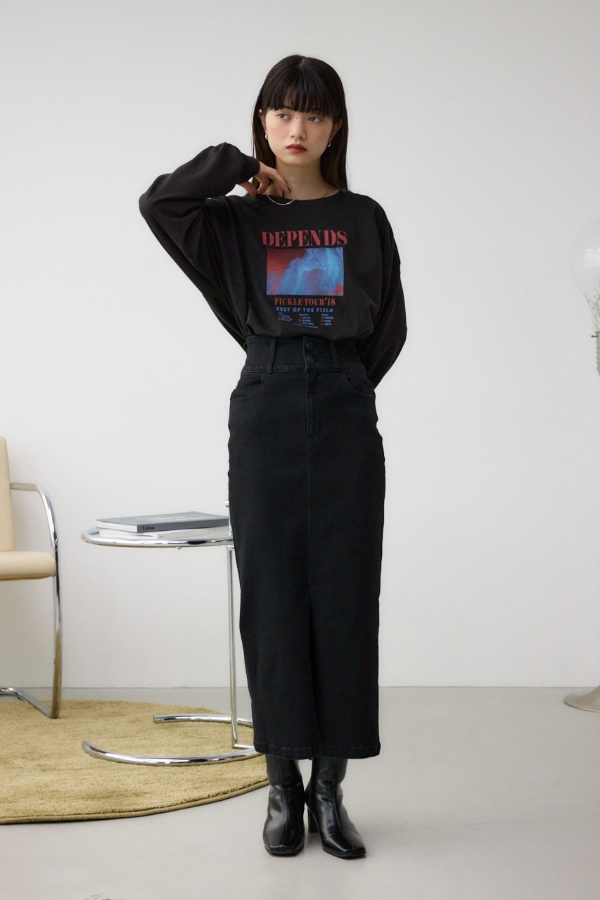 ビンテージプリントウラケプルオーバー 柄BLU FREE