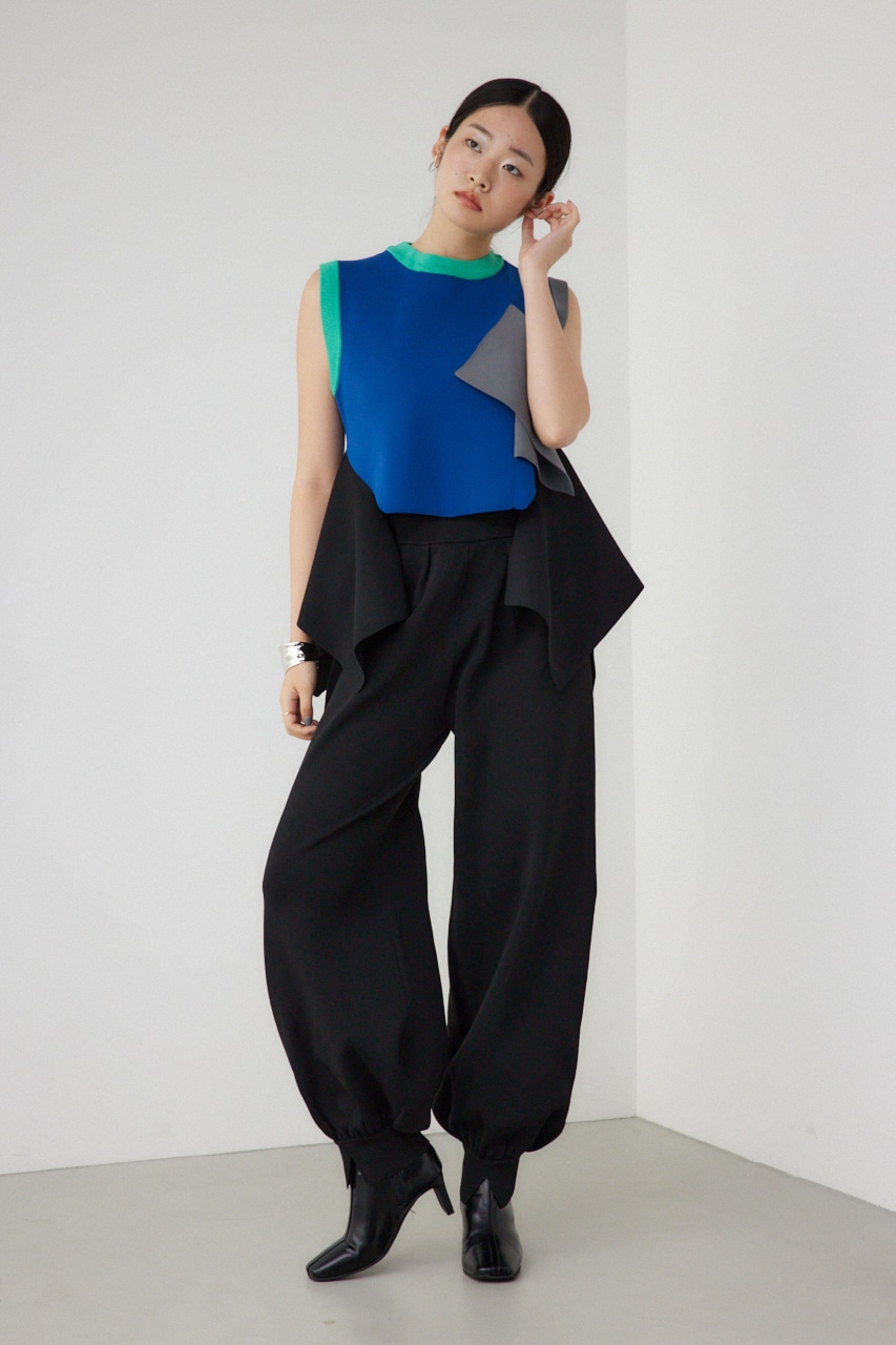 AZUL BY MOUSSY | 【PLUS】アシンメトリーヘムニットベスト