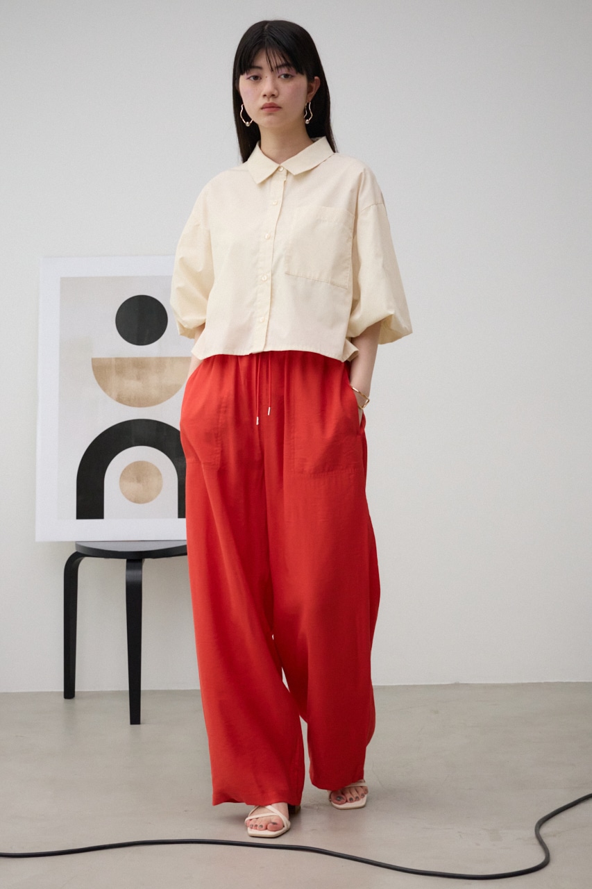 ショートオーバーシャツ IVOY FREE