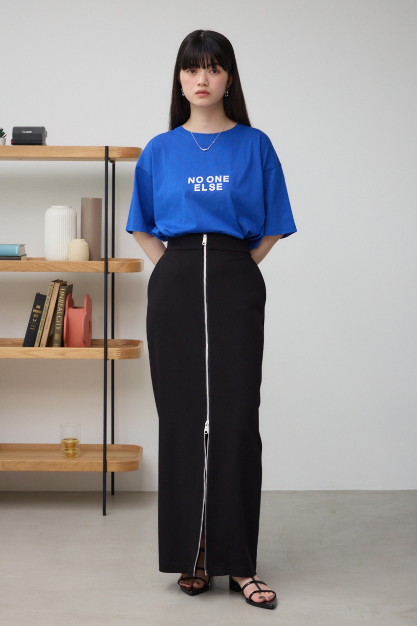 アソートロゴカラーTシャツ BLU M