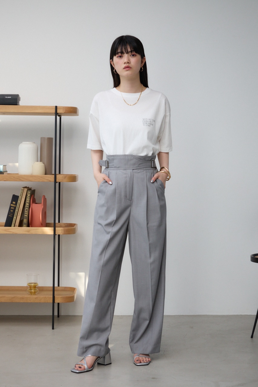 アソートロゴカラーTシャツ WHT M