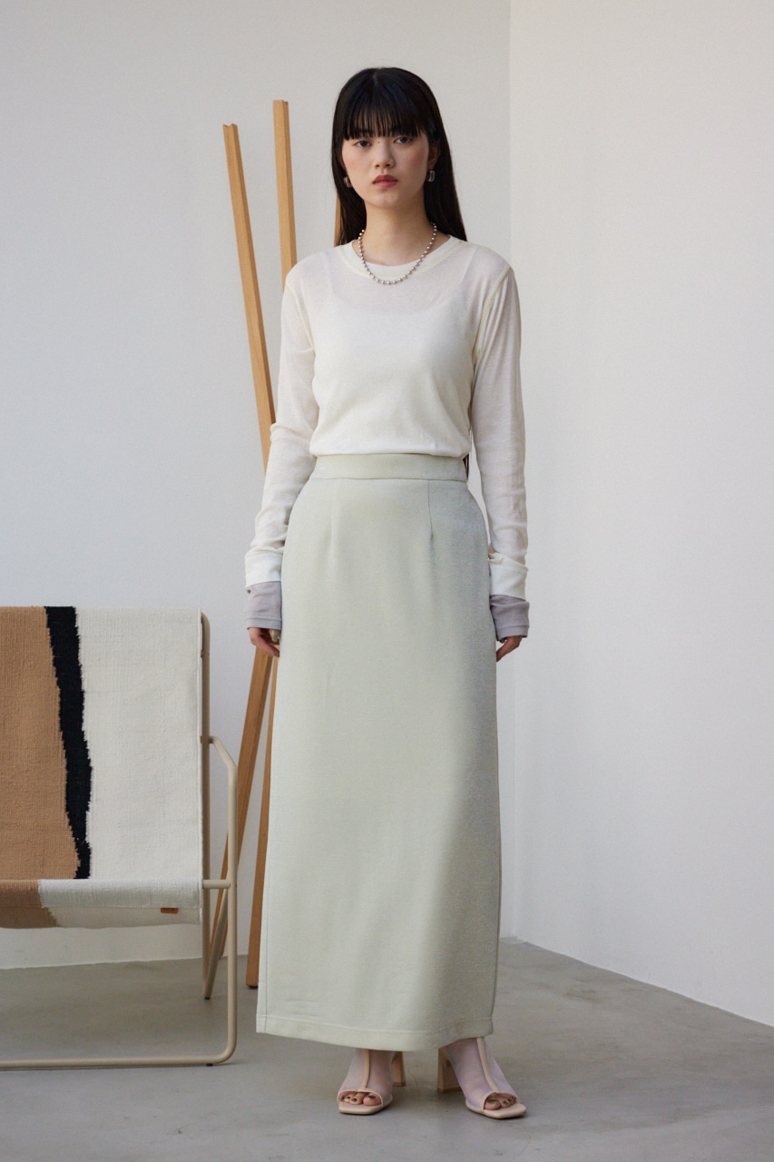 レイヤードカフロングシアートップス IVOY FREE