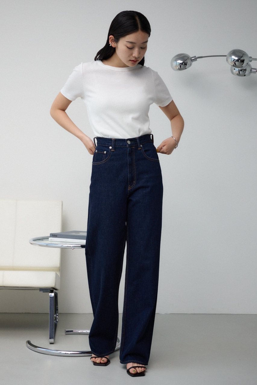 AZUL BY MOUSSY | AZUL DENIM ハイウエストワイドデニム (ワイド