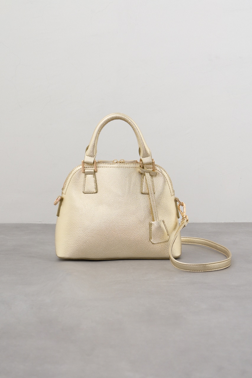 ダブルジッパーハンドバッグ GLD FREE