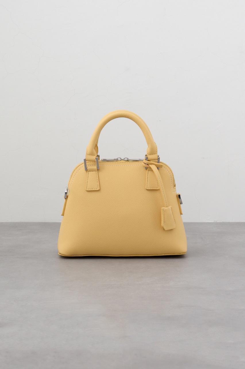 ダブルジッパーハンドバッグ L/YEL FREE