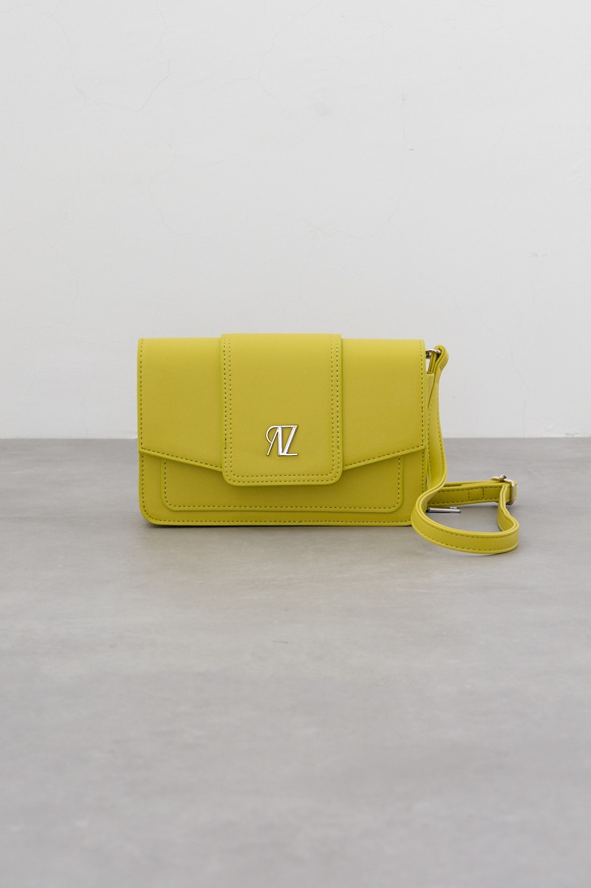 AZモチーフウォレットバッグ LIME FREE