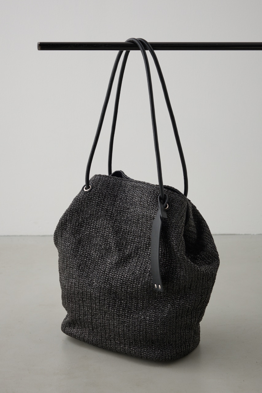 チャームセットメッシュトートバッグ BLK FREE