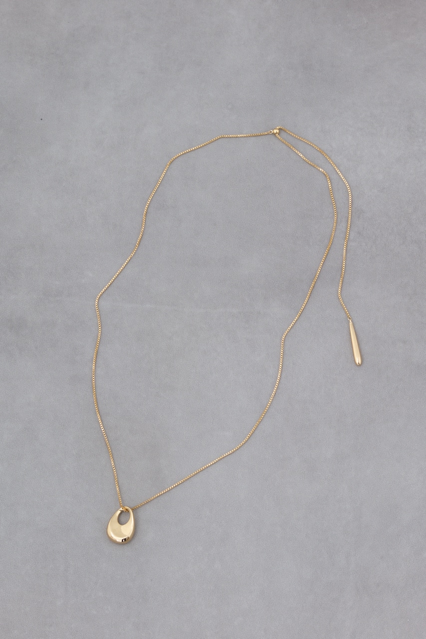 マルチウェイニュアンスサークルネックレス L/GLD FREE