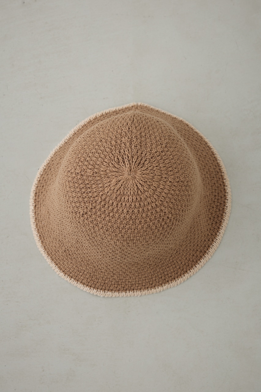 サーモ配色ハット BEG FREE