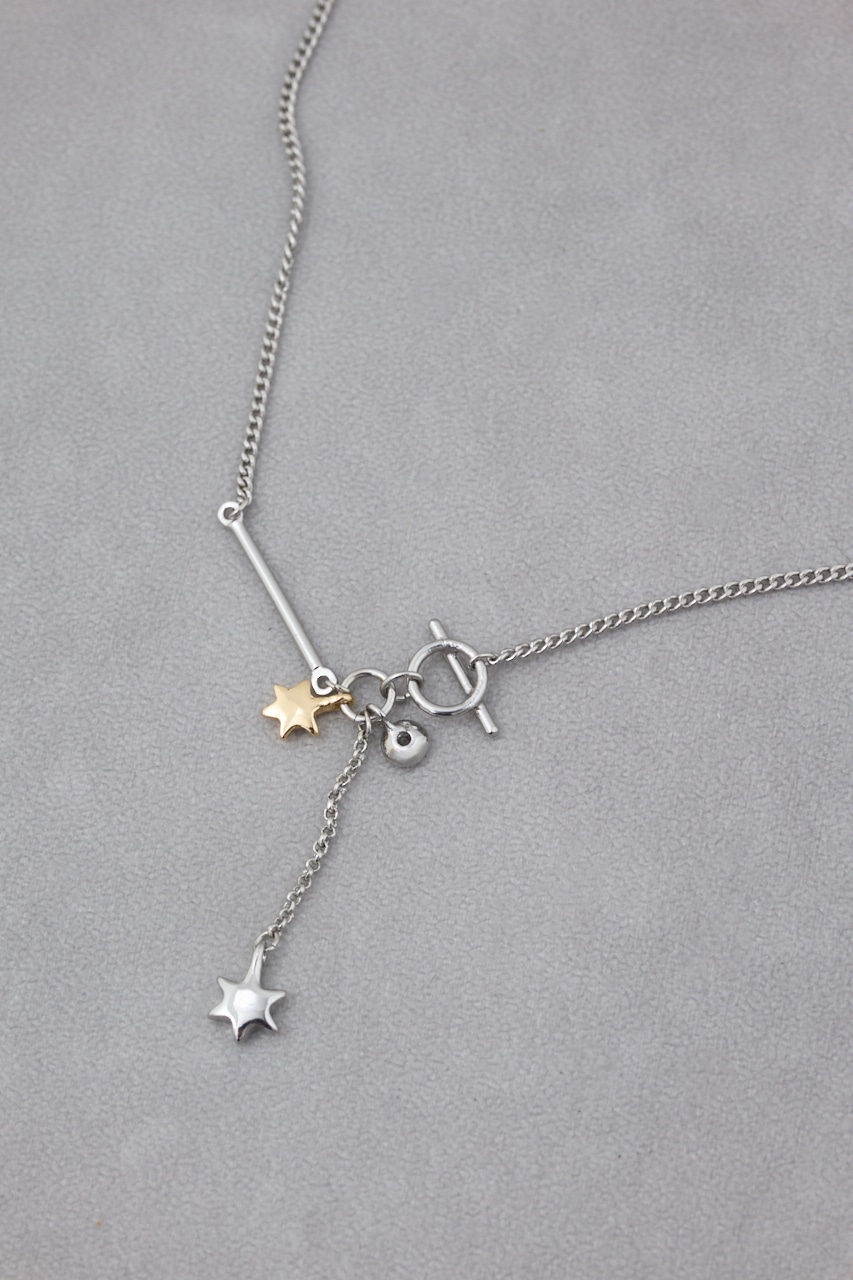 アスタリスクマルチチャームネックレス SLV FREE