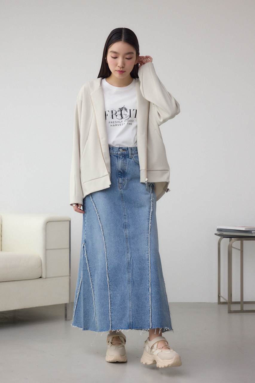 デザインポンチパーカー L/BEG FREE