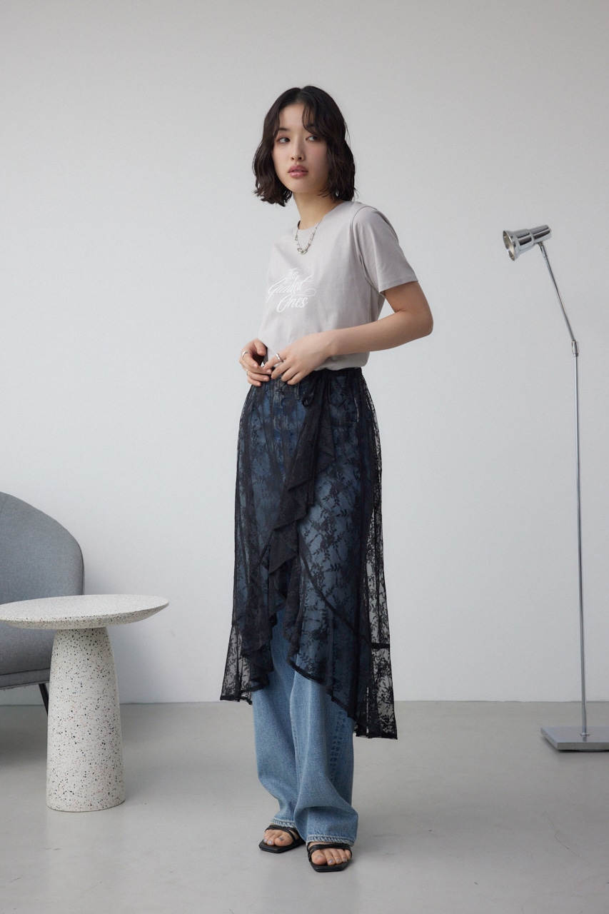 シンプルロゴTシャツ BEG FREE