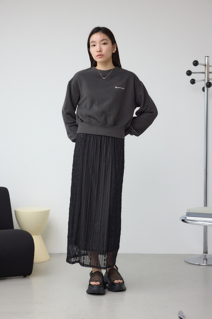 Champion CREW NECK SWEATSHIRT BLK M