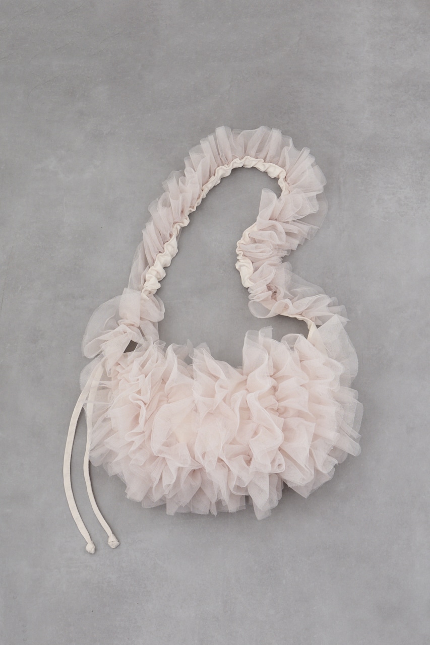 チュールフリルショルダーバッグ IVOY FREE