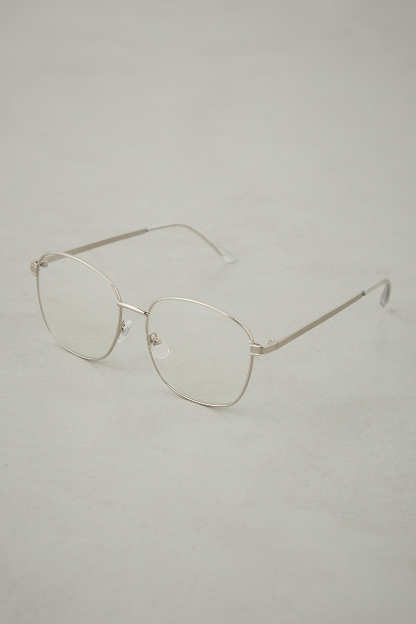 メタルフレームアイウェア CLR FREE