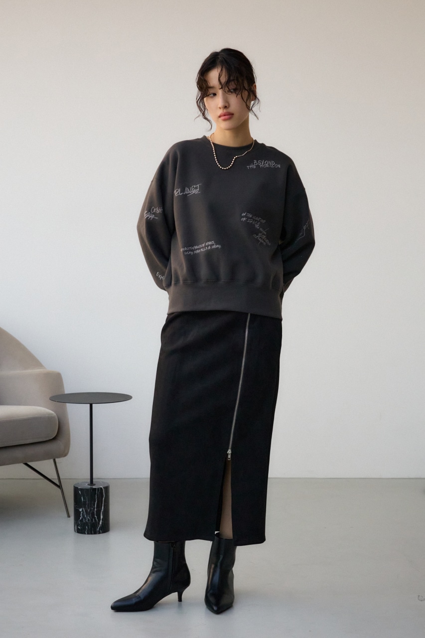 ランダムロゴウラケトップス C.GRY FREE