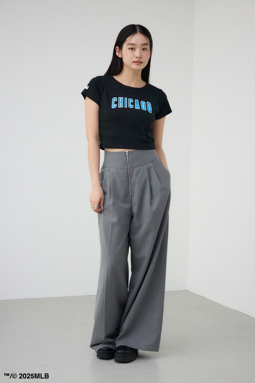 【MLB】コンパクトTEE BLK FREE