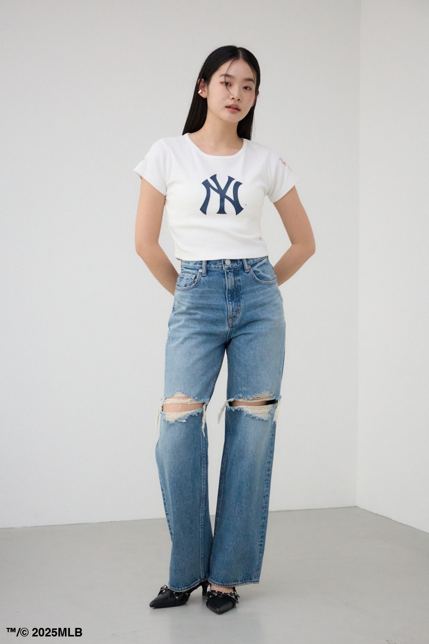 【MLB】コンパクトTEE O/WHT FREE