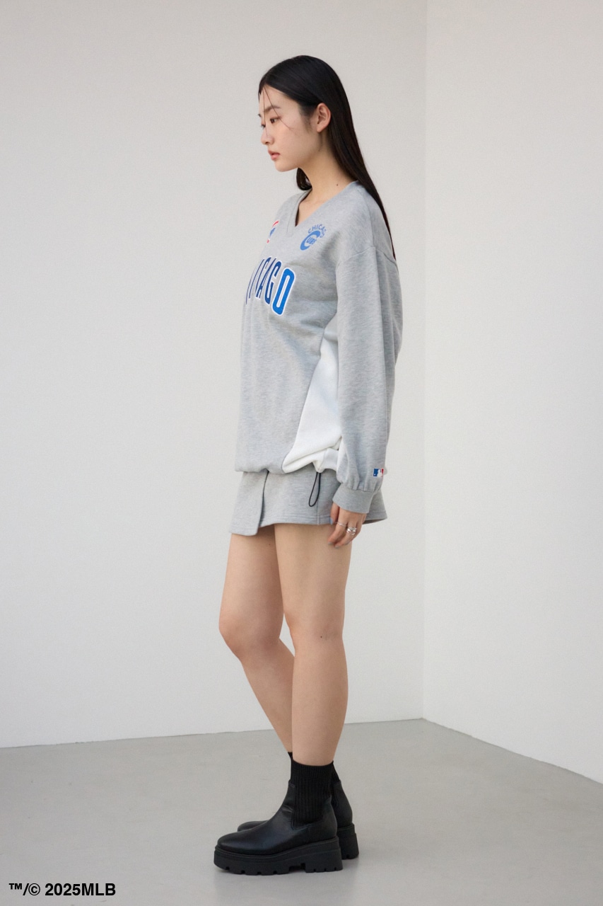 【MLB】ミニスカート GRY FREE