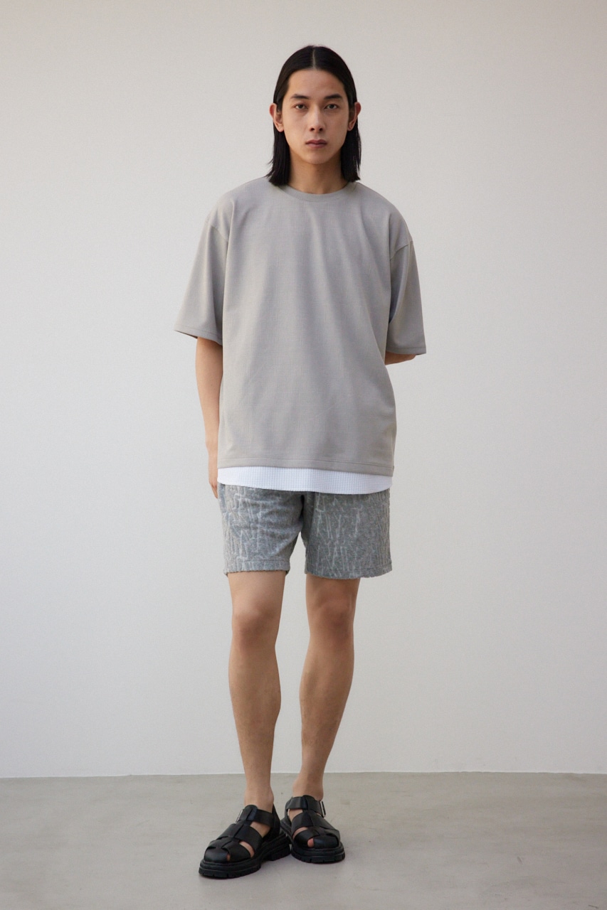 フェイクレイヤードトップス GRY FREE