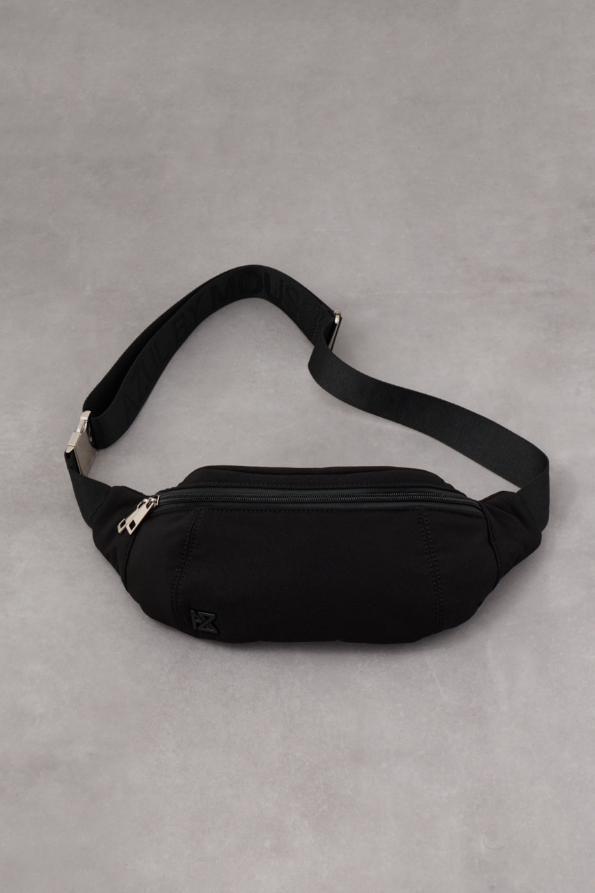 AZロゴプレートボディバッグ BLK FREE