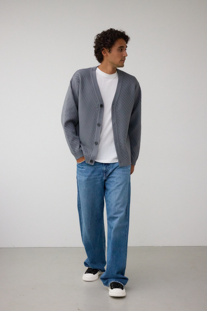 バイヤスセットカーディガン GRY FREE