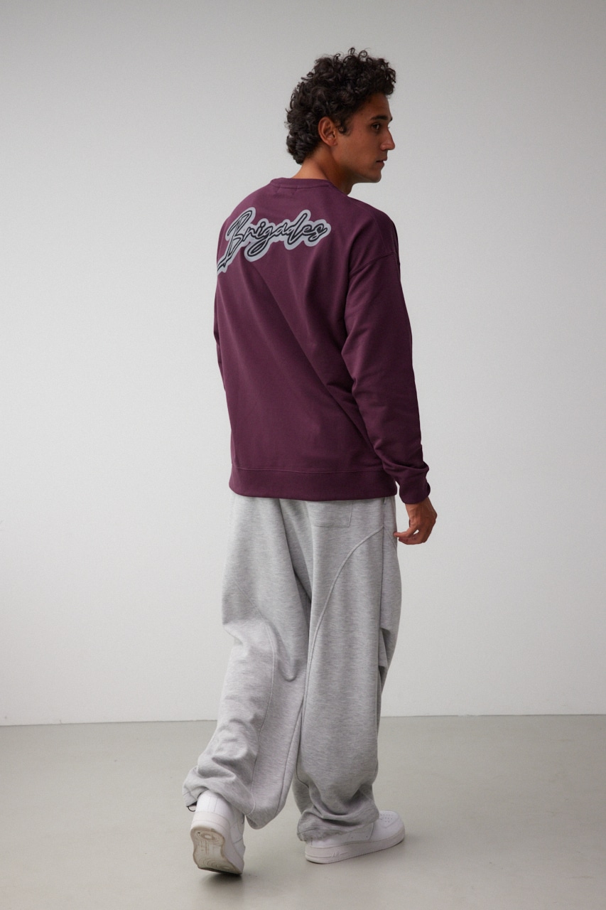 バックロゴビッグトップス D/PUR FREE