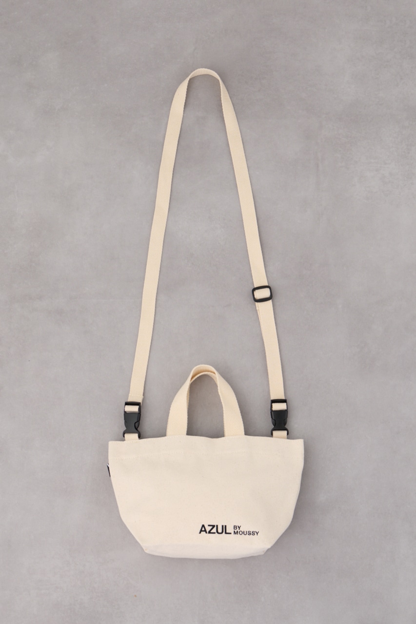 キャンバス2WAYミニバッグ O/WHT FREE