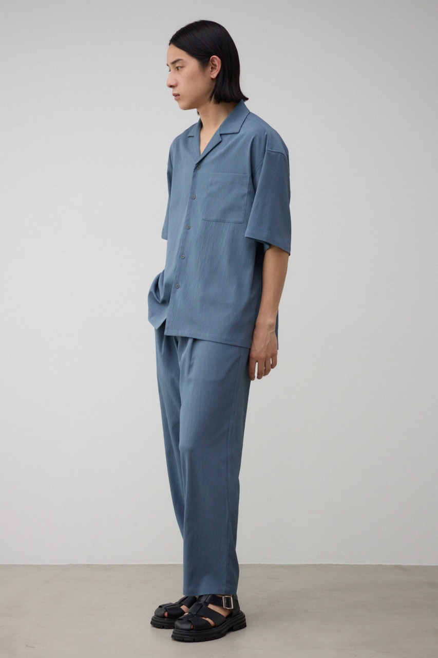 リラックスシルエットパンツ L/BLU FREE