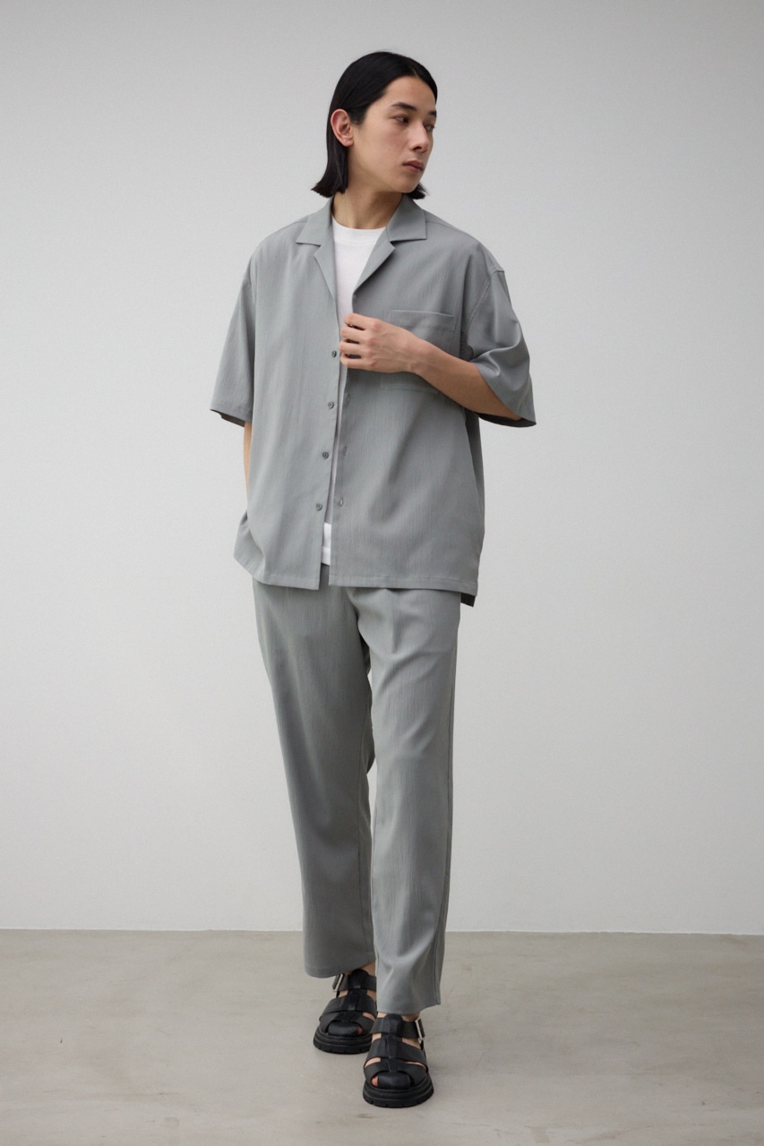 リラックスシルエットパンツ L/GRY FREE