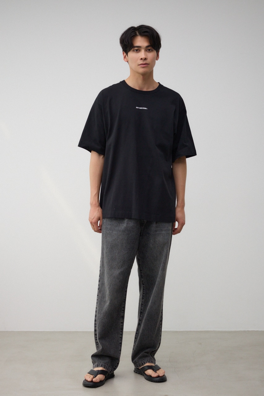 アズールバイマウジーロゴTシャツ BLK L