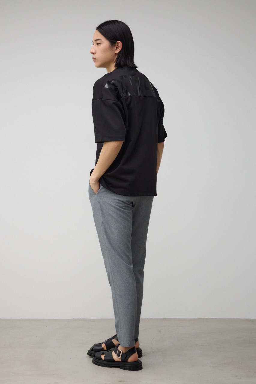 ロゴスウィッチングビッグTシャツ BLK FREE