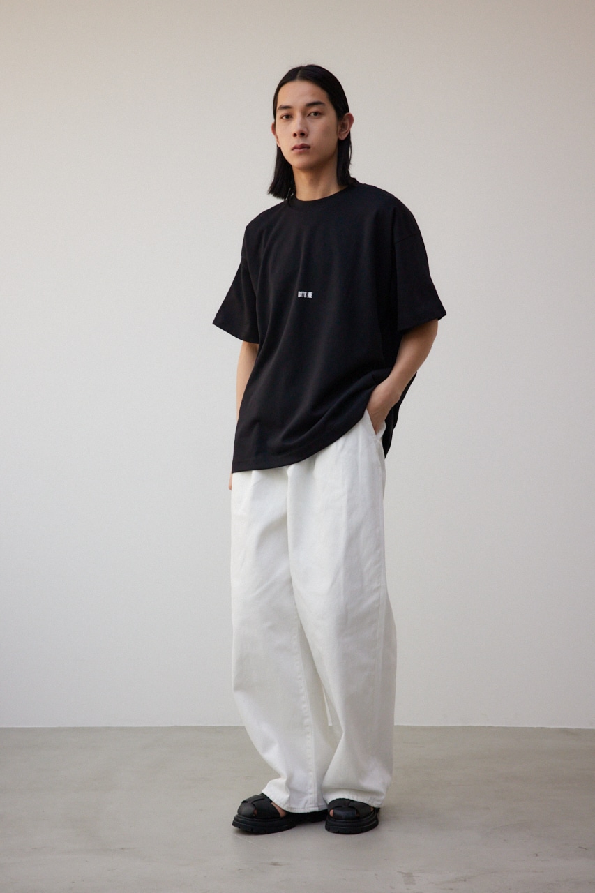 BITE MEバックグラフィックTシャツ BLK FREE