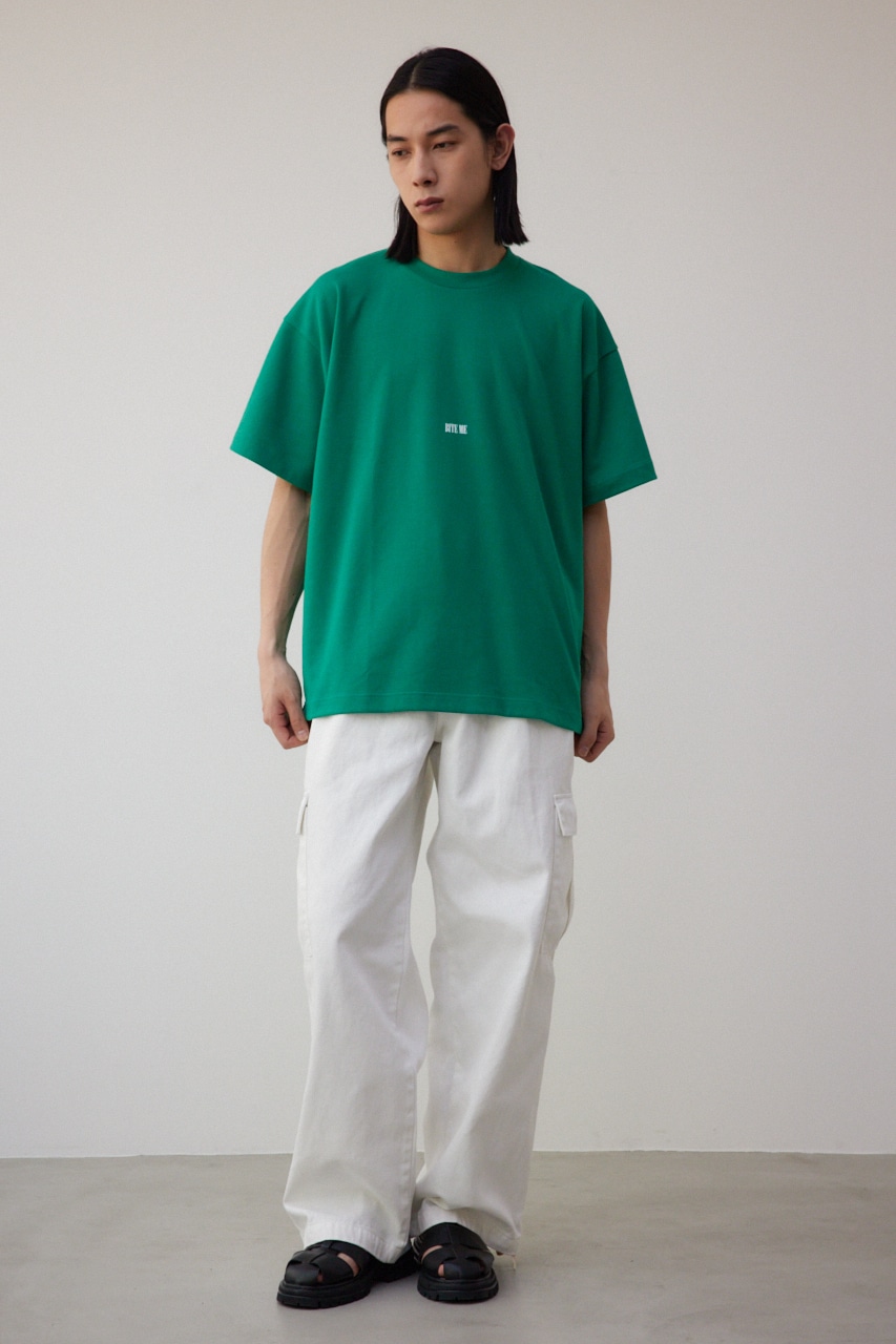 BITE MEバックグラフィックTシャツ GRN FREE