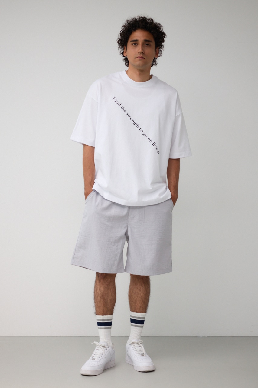 ツーフィンガーフォトTEE WHT FREE