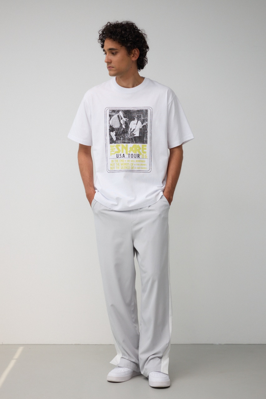 THE SNARE フォトTEE WHT FREE