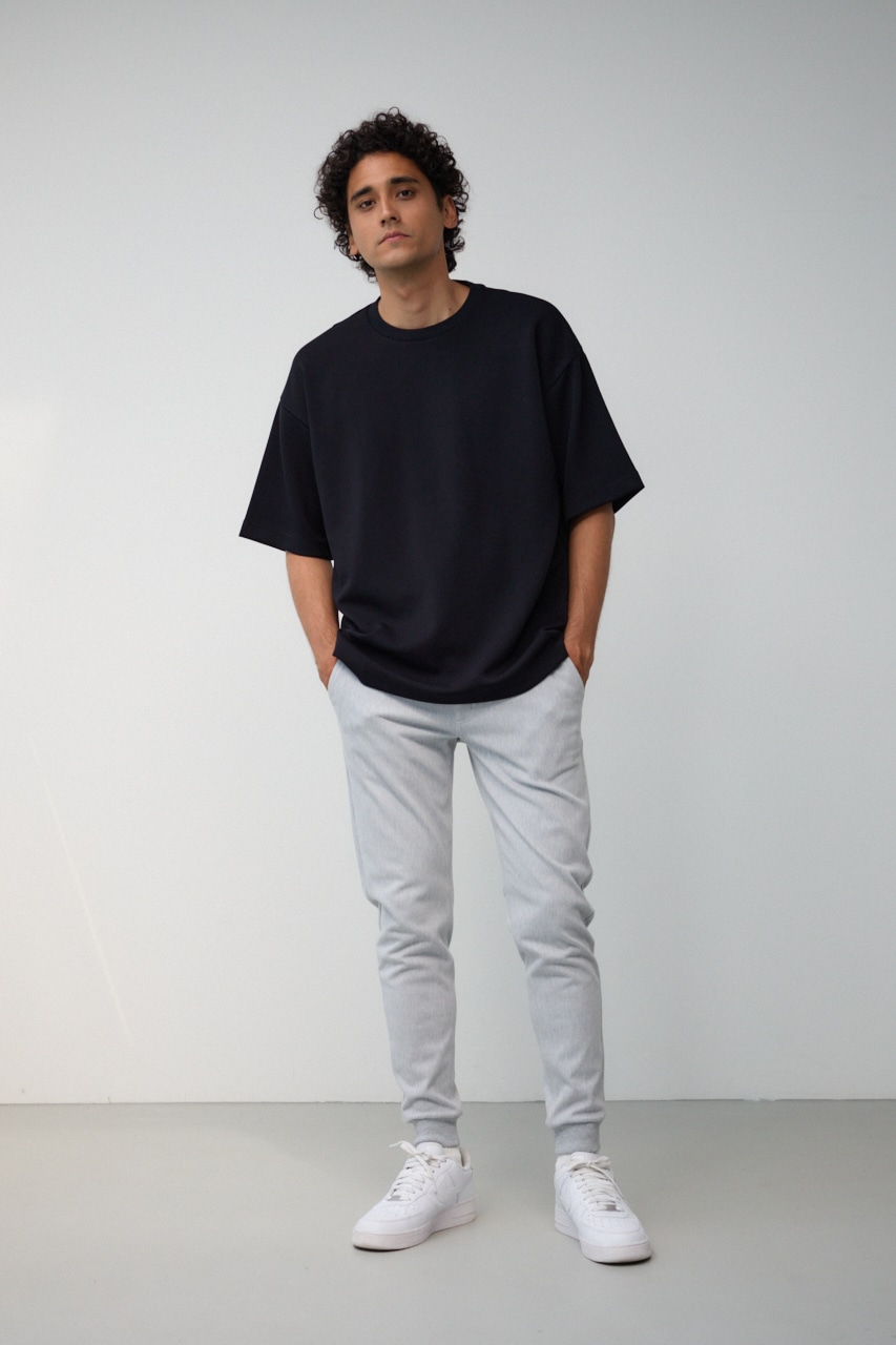 スウィッチングビッグTシャツ BLK FREE