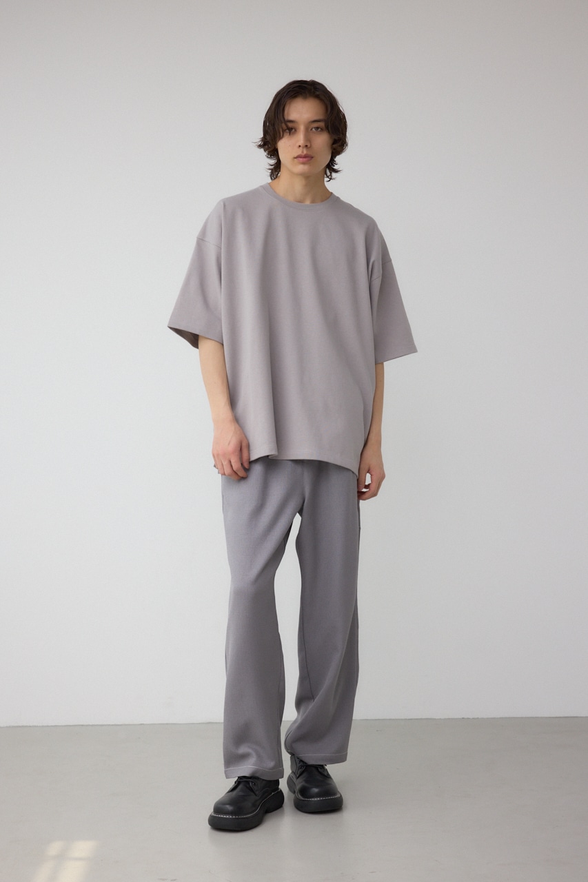 エクストリームコットン刺繍TEE GRY L