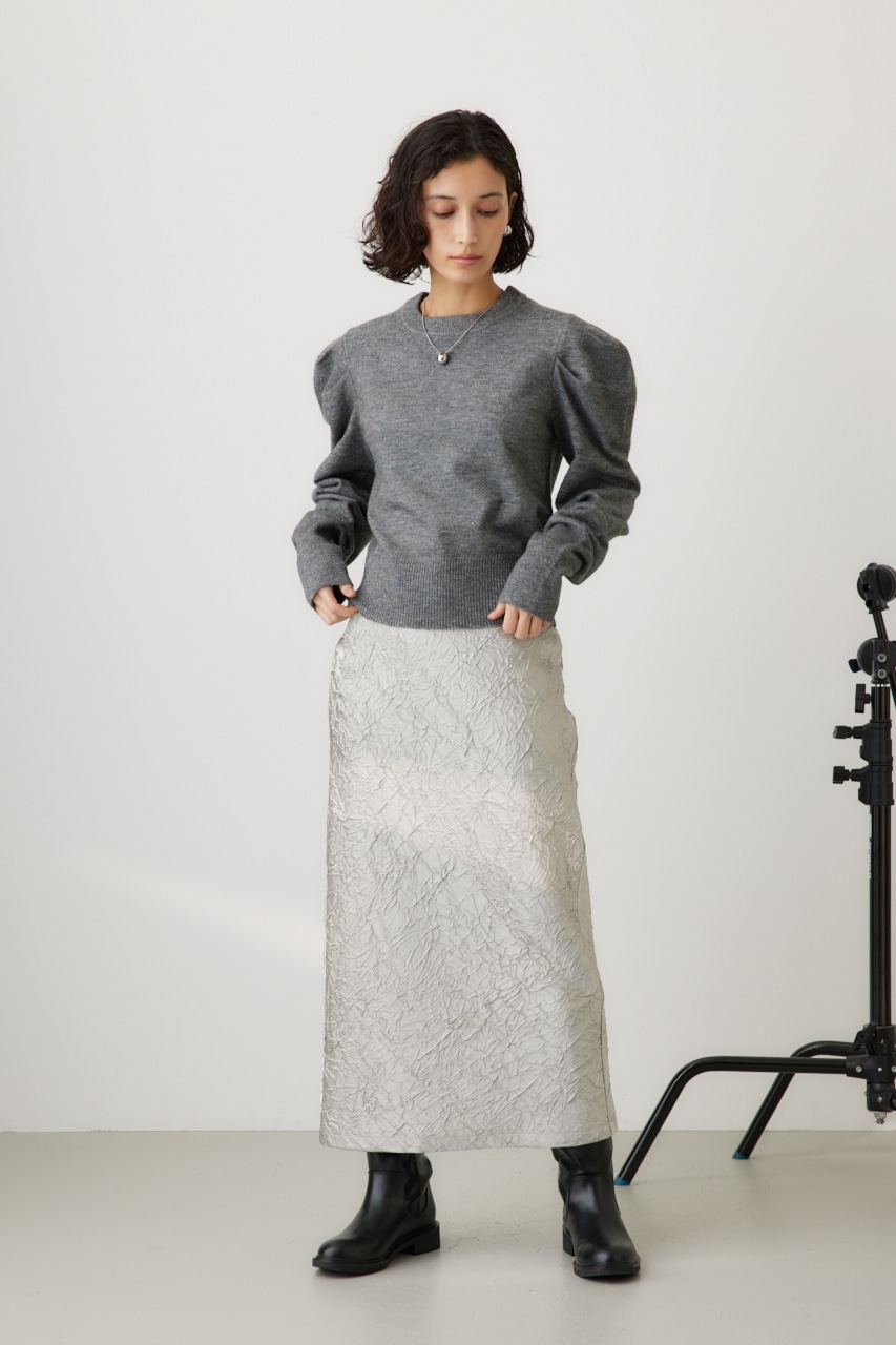 タックスリーブニット GRY FREE