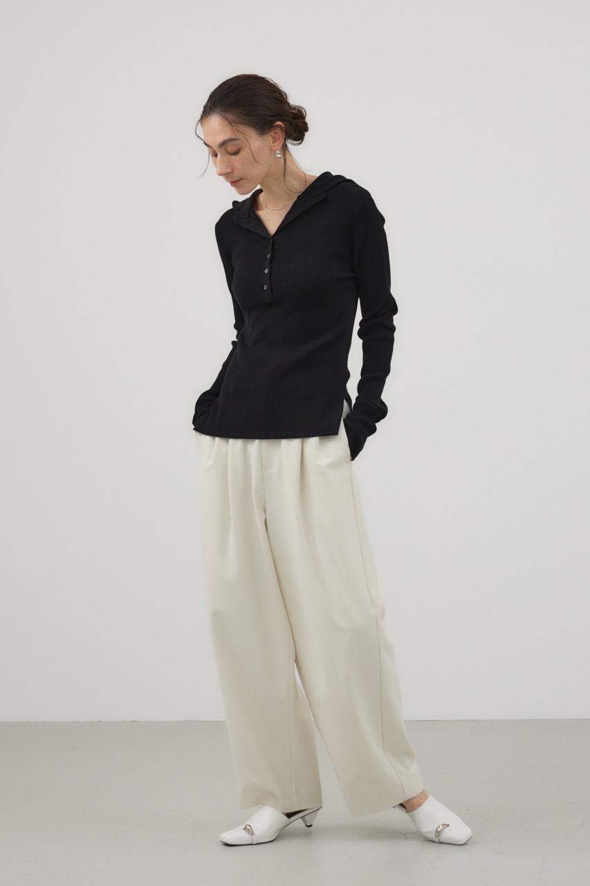 バラクラバニットプルオーバー BLK FREE