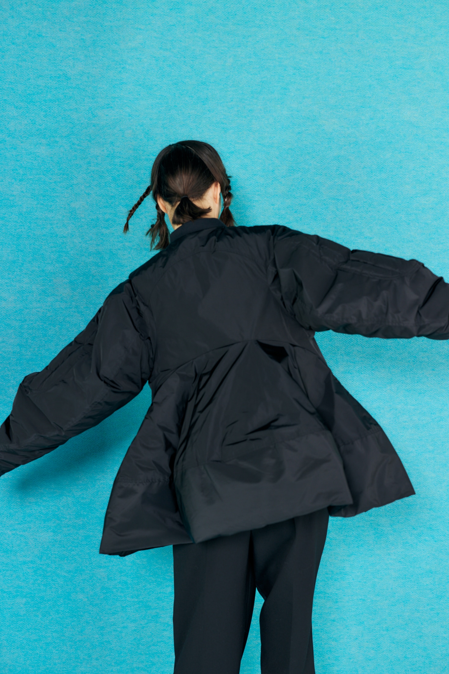 ENFOLD 3D flare blouson