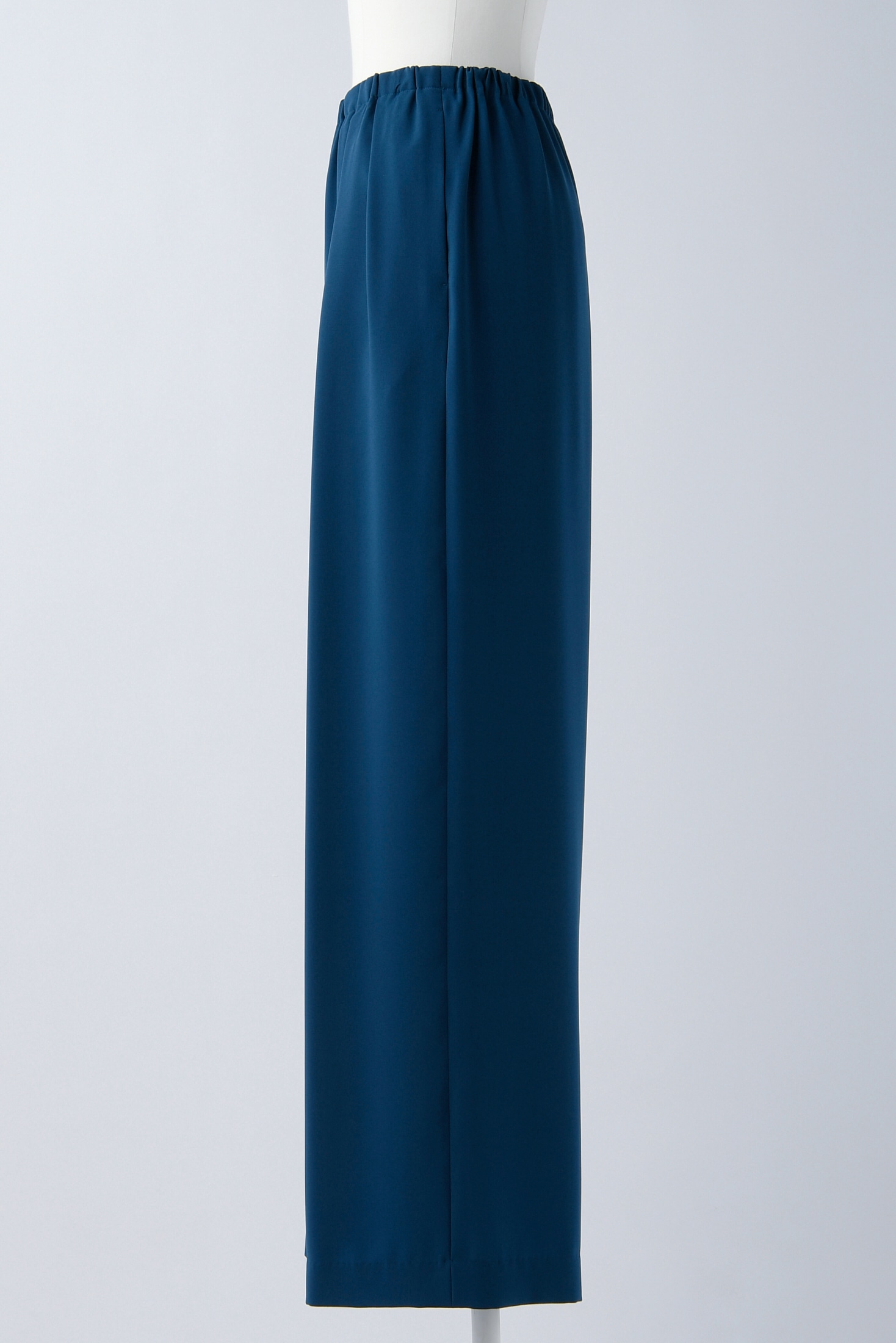 RELAX ELASTIC WIDE-TROUSERS