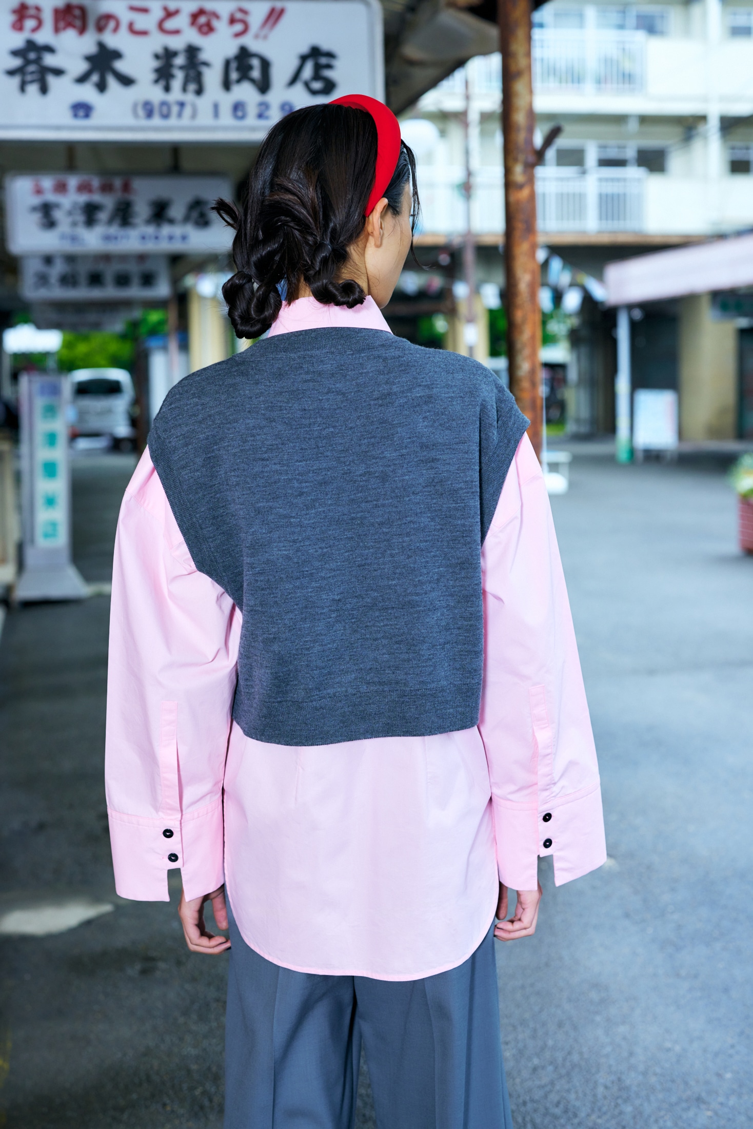 MANY-HOLE VEST｜38｜BLK｜KNIT WEAR｜|ENFÖLD OFFICIAL ONLINE STORE 