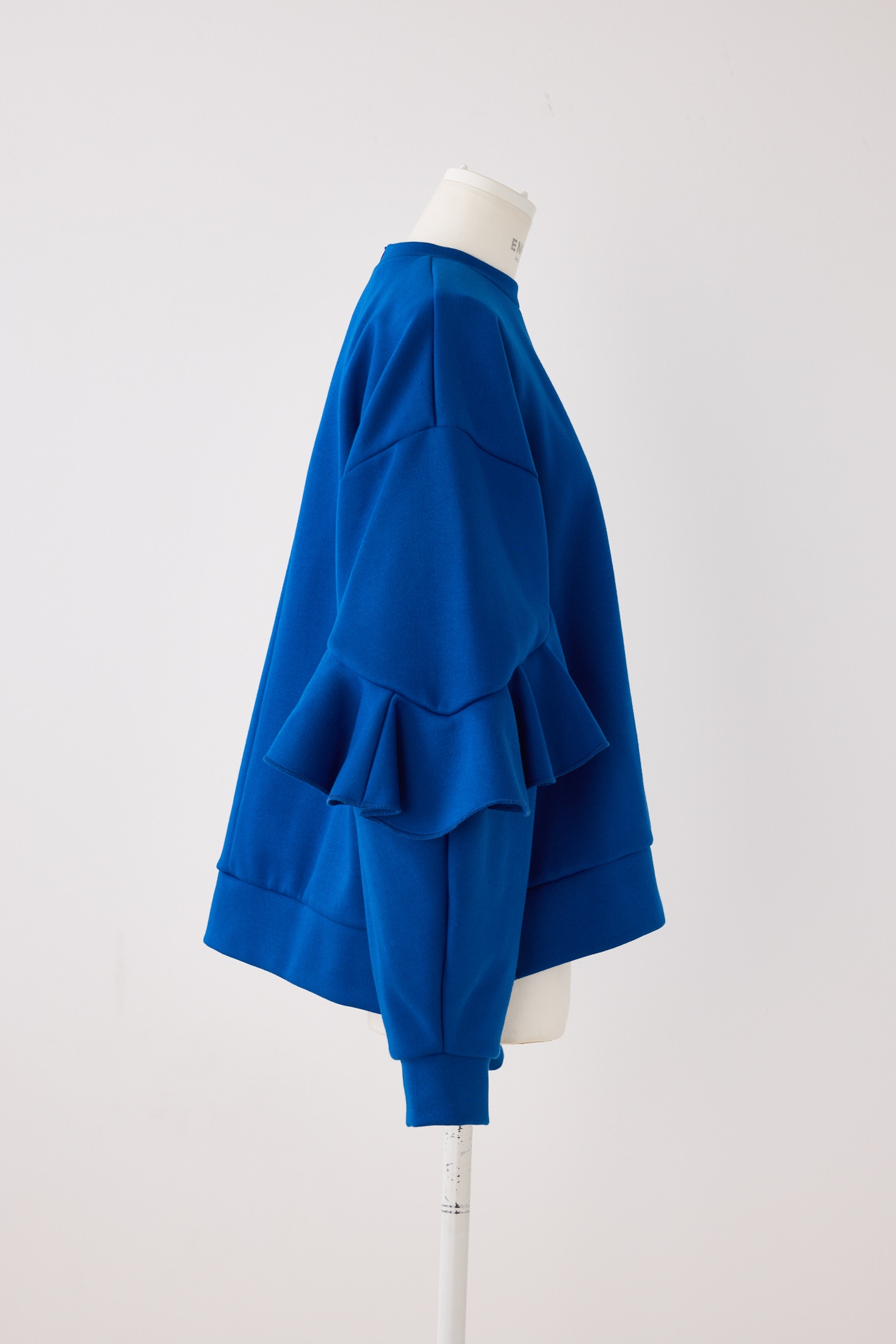 RAFFLE-SLEEVES PULLOVER｜38｜BLK｜CUT AND SEWN｜|ENFÖLD OFFICIAL 