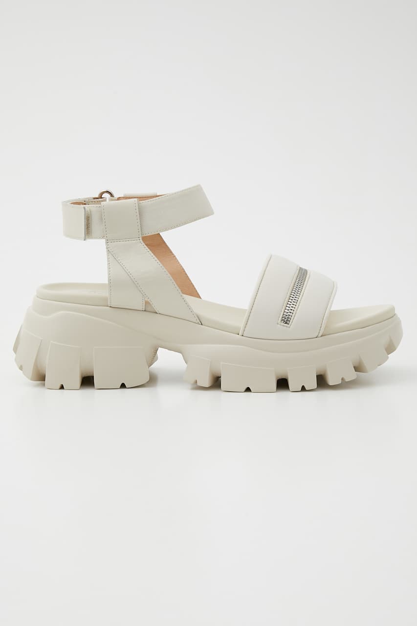 ダイバーラギッドソールサンダル WHT 23.5cm