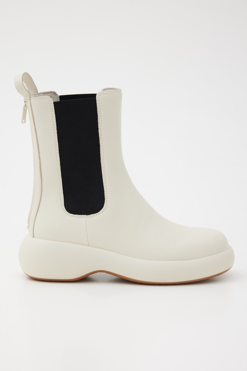 ココナチェルシーポットブーツ WHT 23.5cm