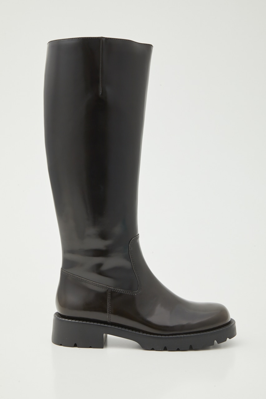 キャルーアットロングブーツ BRN 24.5cm