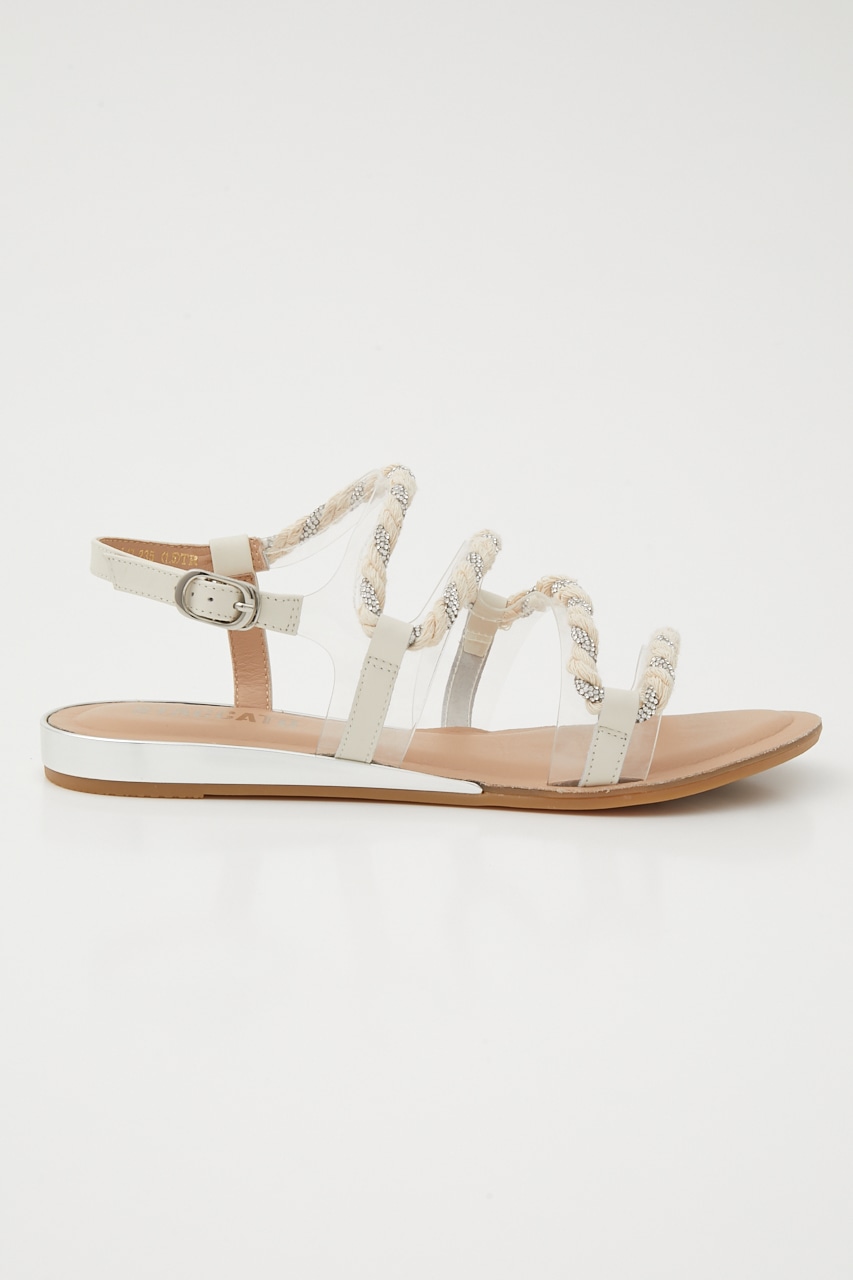 ツイストMIXロープフラット SLV 23.0cm