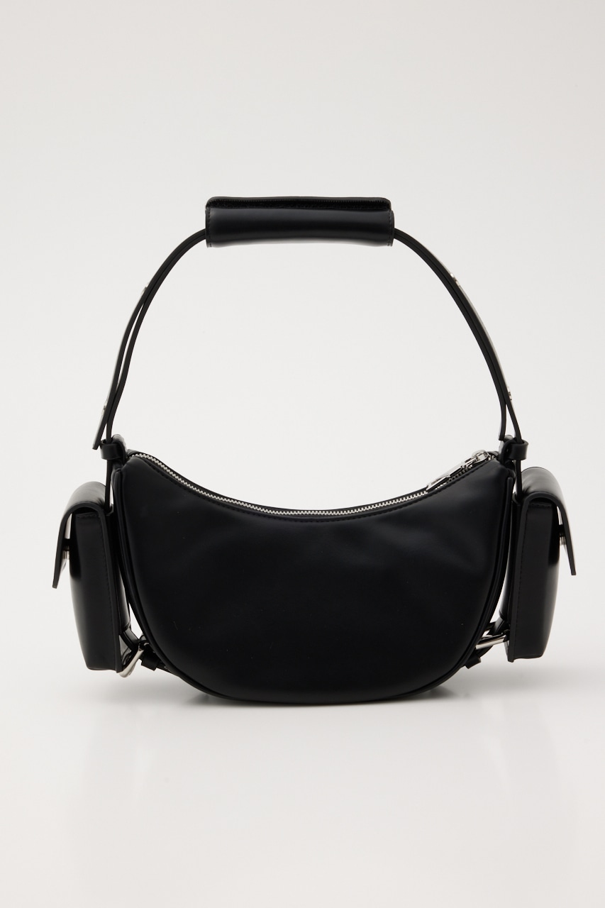ムーンポケットハンドバッグ BLK FREE